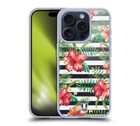 HEAD CASE TROPICAL PRINT CUSTODIA COVER MORBIDA IN GEL PER APPLE iPHONE TELEFONI