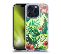 HEAD CASE TROPICAL PRINT CUSTODIA COVER MORBIDA IN GEL PER APPLE iPHONE TELEFONI