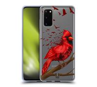 HEAD CASE UCCELLI COLORATI CUSTODIA COVER MORBIDA IN GEL PER SAMSUNG TELEFONI 1