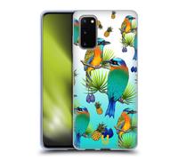 HEAD CASE UCCELLI E FRUTTI CUSTODIA COVER MORBIDA IN GEL PER SAMSUNG TELEFONI 1