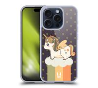 HEAD CASE UNICORN CHUBBY CUSTODIA COVER MORBIDA IN GEL PER APPLE iPHONE TELEFONI