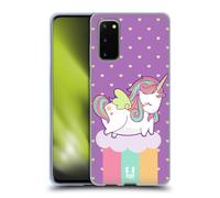 HEAD CASE UNICORN CHUBBY CUSTODIA COVER MORBIDA IN GEL PER SAMSUNG TELEFONI 1