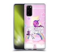 HEAD CASE UNICORN POWER CUSTODIA COVER MORBIDA IN GEL PER SAMSUNG TELEFONI 1