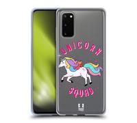 HEAD CASE UNICORN SPARKLE CUSTODIA COVER MORBIDA IN GEL PER SAMSUNG TELEFONI 1