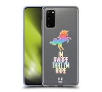 HEAD CASE UNICORN SPARKLE CUSTODIA COVER MORBIDA IN GEL PER SAMSUNG TELEFONI 1