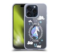 HEAD CASE UNICORNI COLORATI CUSTODIA COVER MORBIDA IN GEL PER APPLE iPHONE