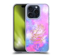 HEAD CASE UNICORNI E GALASSIA CUSTODIA COVER MORBIDA IN GEL PER APPLE iPHONE