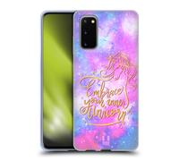 HEAD CASE UNICORNI E GALASSIA CUSTODIA COVER MORBIDA IN GEL PER SAMSUNG PHONES 1