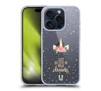 HEAD CASE UNICORNI FIORI CUSTODIA COVER MORBIDA IN GEL PER APPLE iPHONE TELEFONI