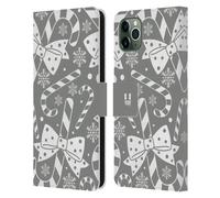 HEAD CASE VACANZE D'ARGENTO CUSTODIA COVER A PORTAFOGLIO PER APPLE iPHONE