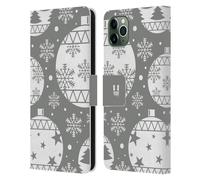 HEAD CASE VACANZE D'ARGENTO CUSTODIA COVER A PORTAFOGLIO PER APPLE iPHONE