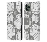 HEAD CASE VACANZE D'ARGENTO CUSTODIA COVER A PORTAFOGLIO PER APPLE iPHONE