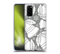 HEAD CASE VACANZE D'ARGENTO CUSTODIA COVER MORBIDA IN GEL PER SAMSUNG TELEFONI 1