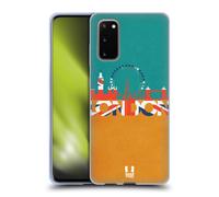 HEAD CASE VISTA DI LONDRA CUSTODIA COVER MORBIDA IN GEL PER SAMSUNG TELEFONI 1