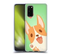 HEAD CASE VITA DA CORGI CUSTODIA COVER MORBIDA IN GEL PER SAMSUNG TELEFONI 1
