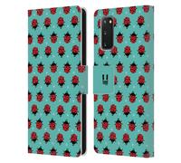 HEAD CASE VITA DA INSETTI CUSTODIA COVER A PORTAFOGLIO PER SAMSUNG TELEFONI 1