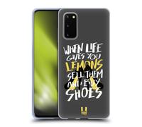 HEAD CASE VITA E LIMONI CUSTODIA COVER MORBIDA IN GEL PER SAMSUNG TELEFONI 1