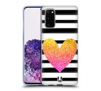 HEAD CASE VITA GLITTERATA CUSTODIA COVER MORBIDA IN GEL PER SAMSUNG TELEFONI 1