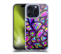 HEAD CASE VIVID PRINTED JEWELS CUSTODIA COVER MORBIDA IN GEL PER APPLE iPHONE