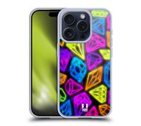 HEAD CASE VIVID PRINTED JEWELS CUSTODIA COVER MORBIDA IN GEL PER APPLE iPHONE