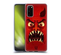 HEAD CASE VOLTI DEMONIACI CUSTODIA COVER MORBIDA IN GEL PER SAMSUNG TELEFONI 1