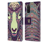 HEAD CASE VOLTI DI ANIMALI AZTECHI 2 CUSTODIA COVER A PORTAFOGLIO PER SAMSUNG 1