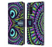 HEAD CASE VOLTI DI ANIMALI AZTECHI CUSTODIA COVER A PORTAFOGLIO PER SAMSUNG 1