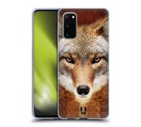 HEAD CASE VOLTI DI ANIMALI CUSTODIA COVER MORBIDA IN GEL PER SAMSUNG TELEFONI 1