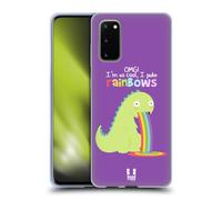 HEAD CASE VOMITO ARCOBALENO CUSTODIA COVER MORBIDA IN GEL PER SAMSUNG TELEFONI 1