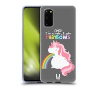 HEAD CASE VOMITO ARCOBALENO CUSTODIA COVER MORBIDA IN GEL PER SAMSUNG TELEFONI 1