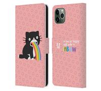 HEAD CASE VOMITO ARCOBALENO CUSTODIA COVER PORTAFOGLIO IN PELLE PER APPLE iPHONE