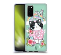 HEAD CASE WHIMSICAL KITTENS CUSTODIA COVER MORBIDA IN GEL PER SAMSUNG TELEFONI 1