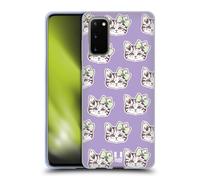 HEAD CASE WHIMSICAL KITTENS CUSTODIA COVER MORBIDA IN GEL PER SAMSUNG TELEFONI 1