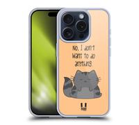 HEAD CASE WILBUR THE CAT CUSTODIA COVER MORBIDA IN GEL PER APPLE iPHONE TELEFONI
