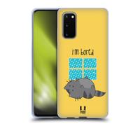 HEAD CASE WILBUR THE CAT CUSTODIA COVER MORBIDA IN GEL PER SAMSUNG TELEFONI 1