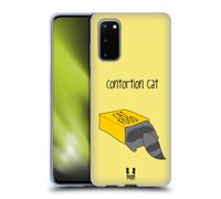 HEAD CASE WILBUR THE CAT CUSTODIA COVER MORBIDA IN GEL PER SAMSUNG TELEFONI 1