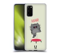 HEAD CASE WILBUR THE CAT CUSTODIA COVER MORBIDA IN GEL PER SAMSUNG TELEFONI 1
