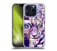 HEAD CASE WILD GLITCH CUSTODIA COVER MORBIDA IN GEL PER APPLE iPHONE TELEFONI