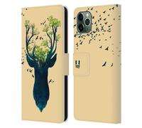 HEAD CASE WILDLIFE SILHOUETTE CUSTODIA COVER A PORTAFOGLIO PER APPLE iPHONE