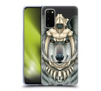 HEAD CASE WILDLIFE SKULL CROWN CUSTODIA COVER MORBIDA IN GEL PER SAMSUNG PHONE 1
