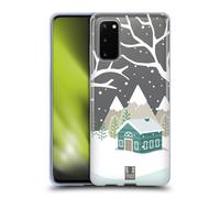 HEAD CASE WINTER COTTAGES CUSTODIA COVER MORBIDA IN GEL PER SAMSUNG TELEFONI 1