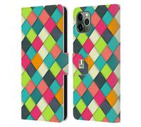 HEAD CASE WOVEN PAPER CUSTODIA COVER A PORTAFOGLIO PER APPLE iPHONE TELEFONI