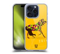 HEAD CASE YEAR OF HORSE CUSTODIA COVER MORBIDA IN GEL PER APPLE iPHONE TELEFONI