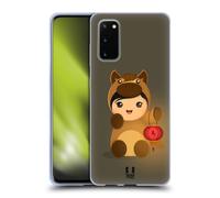 HEAD CASE YEAR OF THE HORSE CUSTODIA COVER MORBIDA IN GEL PER SAMSUNG TELEFONI 1