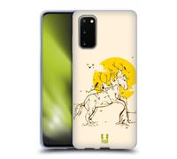 HEAD CASE YEAR OF THE HORSE CUSTODIA COVER MORBIDA IN GEL PER SAMSUNG TELEFONI 1