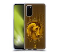 HEAD CASE YEAR OF THE HORSE CUSTODIA COVER MORBIDA IN GEL PER SAMSUNG TELEFONI 1
