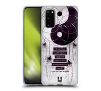 HEAD CASE YIN E YANG CUSTODIA COVER MORBIDA IN GEL PER SAMSUNG TELEFONI 1