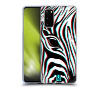 HEAD CASE ZEBRA FASHION CUSTODIA COVER MORBIDA IN GEL PER SAMSUNG TELEFONI 1