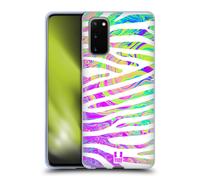 HEAD CASE ZEBRA FASHION CUSTODIA COVER MORBIDA IN GEL PER SAMSUNG TELEFONI 1