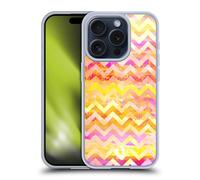 HEAD CASE ZIGZAG AQUARELLE CUSTODIA COVER MORBIDA IN GEL PER APPLE iPHONE PHONES
